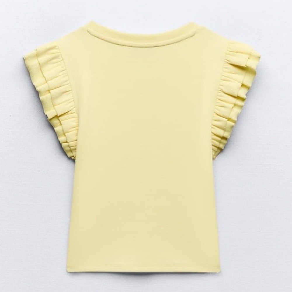 ZARA Ruffled Top - Picture 4 of 8